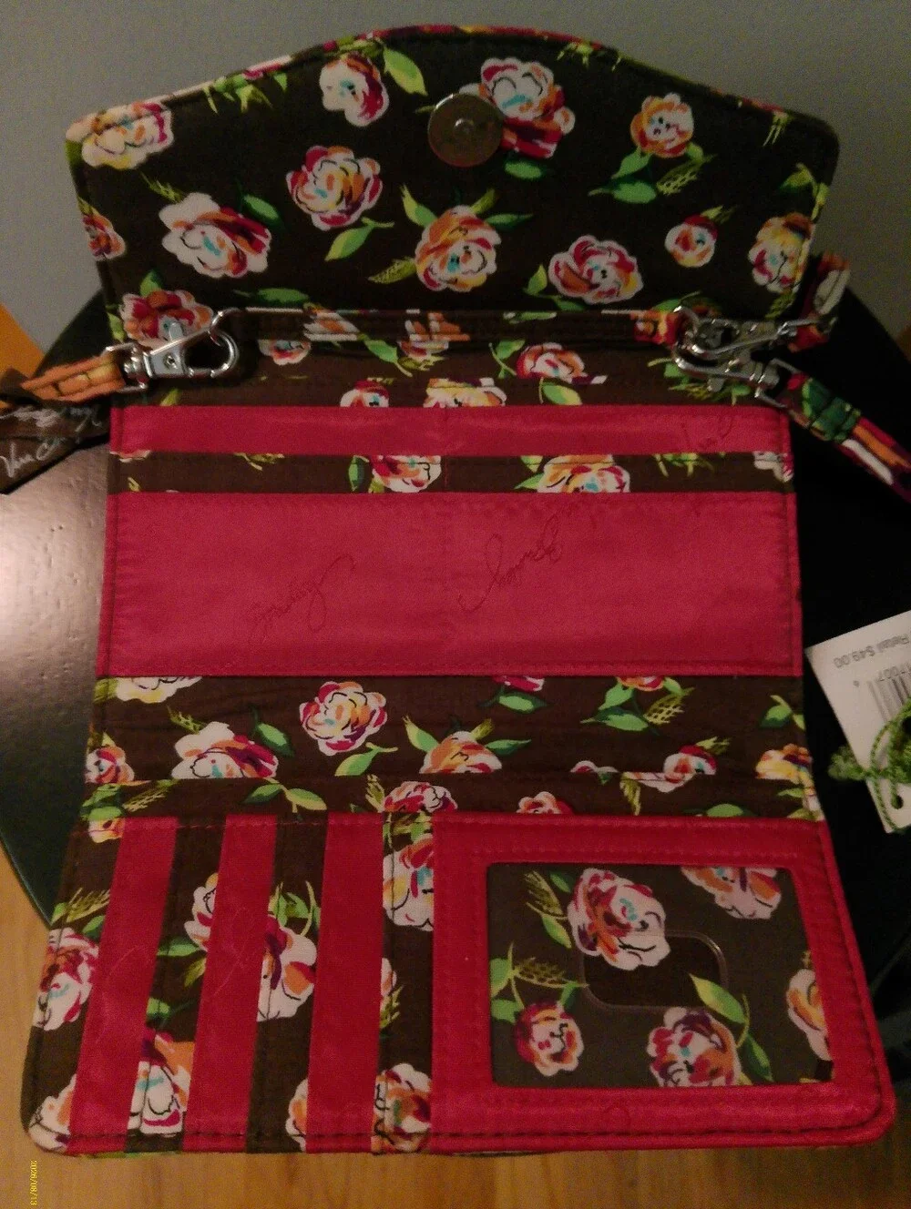 Vera Bradley Strap Wallet